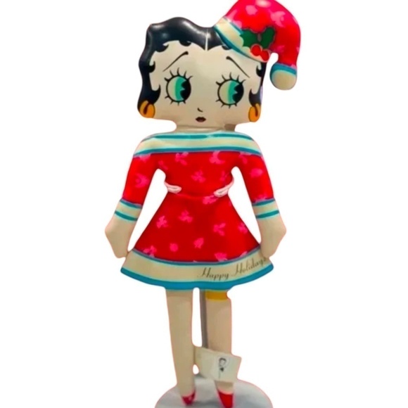 GoodStuff Betty Boop Happy Holidays Vinyl Doll 2011 10 Inch - Picture 1 of 4